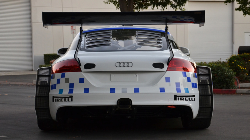 Illustration for article titled This Is Audi's Insane Front-Wheel Drive TT-RS Racecar